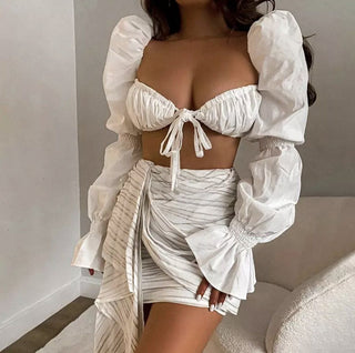 Women's Butterfly Crop Dress