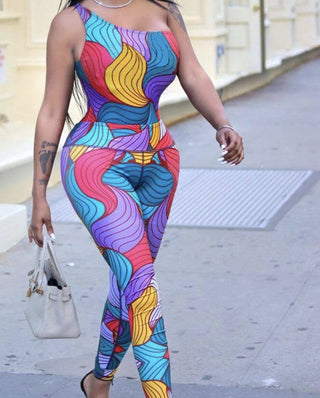 Women's Multicolor Bodysuit