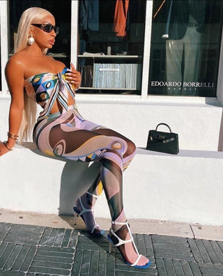 Inspired Pucci Stockings