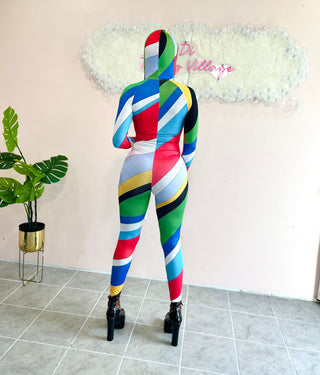 Women's Multicolor Jumpsuit 