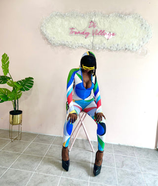 Women's Multicolor Jumpsuit 