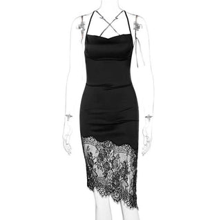 Women's Black Lace Dress