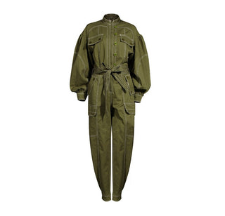 One Piece Army Jumpsuit 